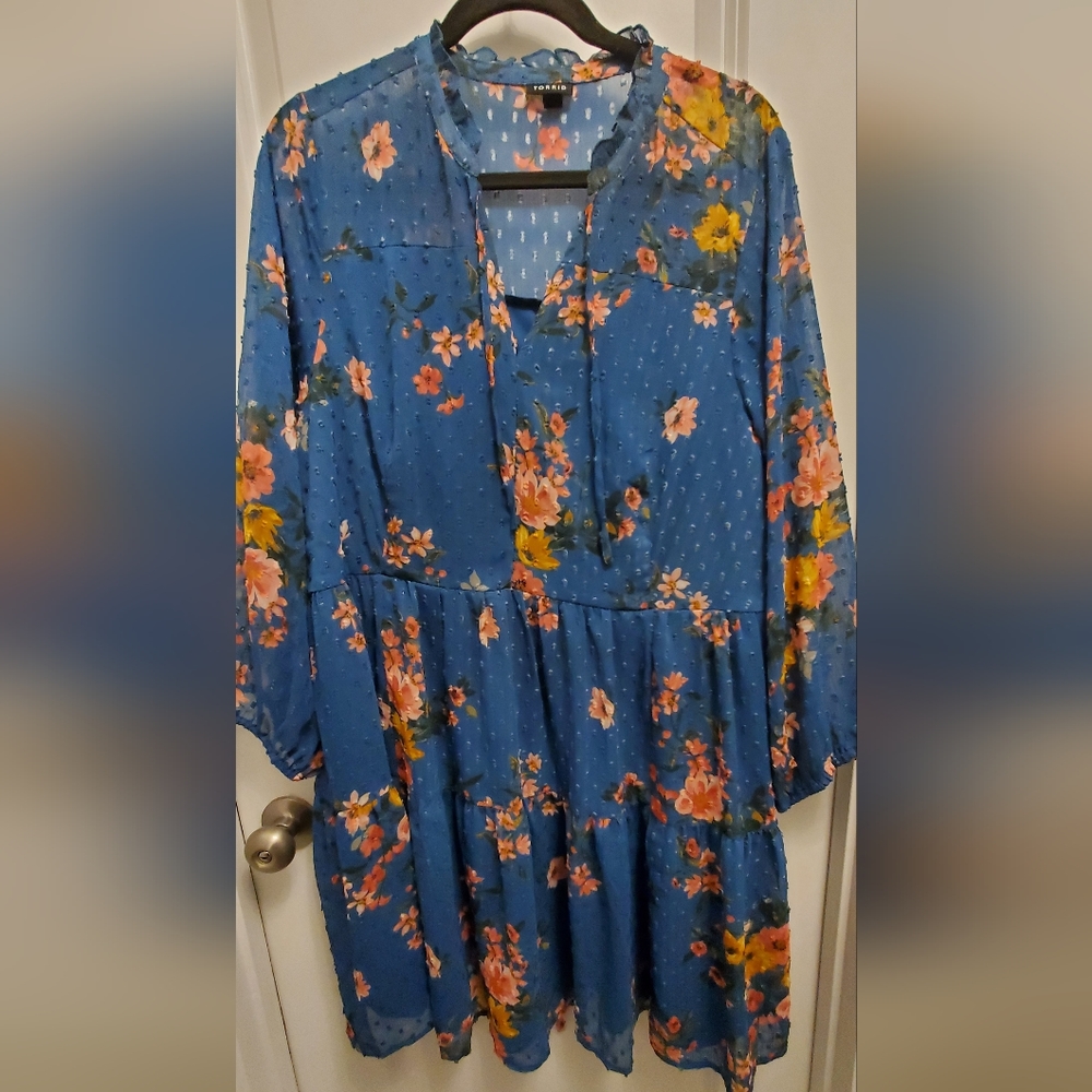 Torrid 2X Floral Tunic/Dress